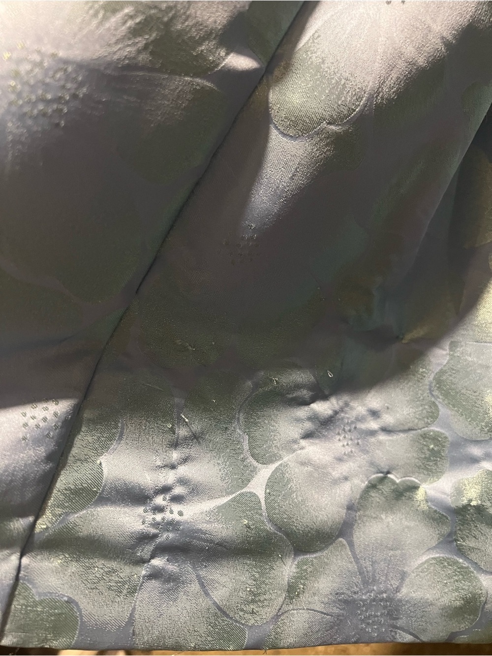 Theia Strapless Tea Length Formal Gown - Picture 12 of 15